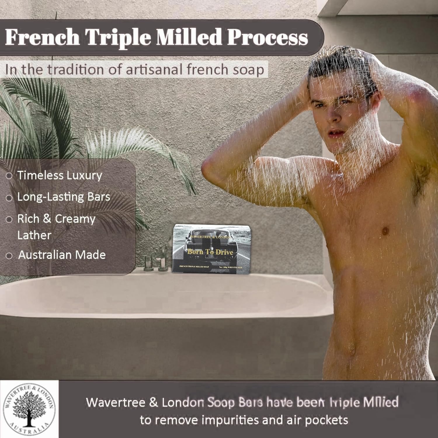 Born to Drive Soap Bar (7 Oz Bar)