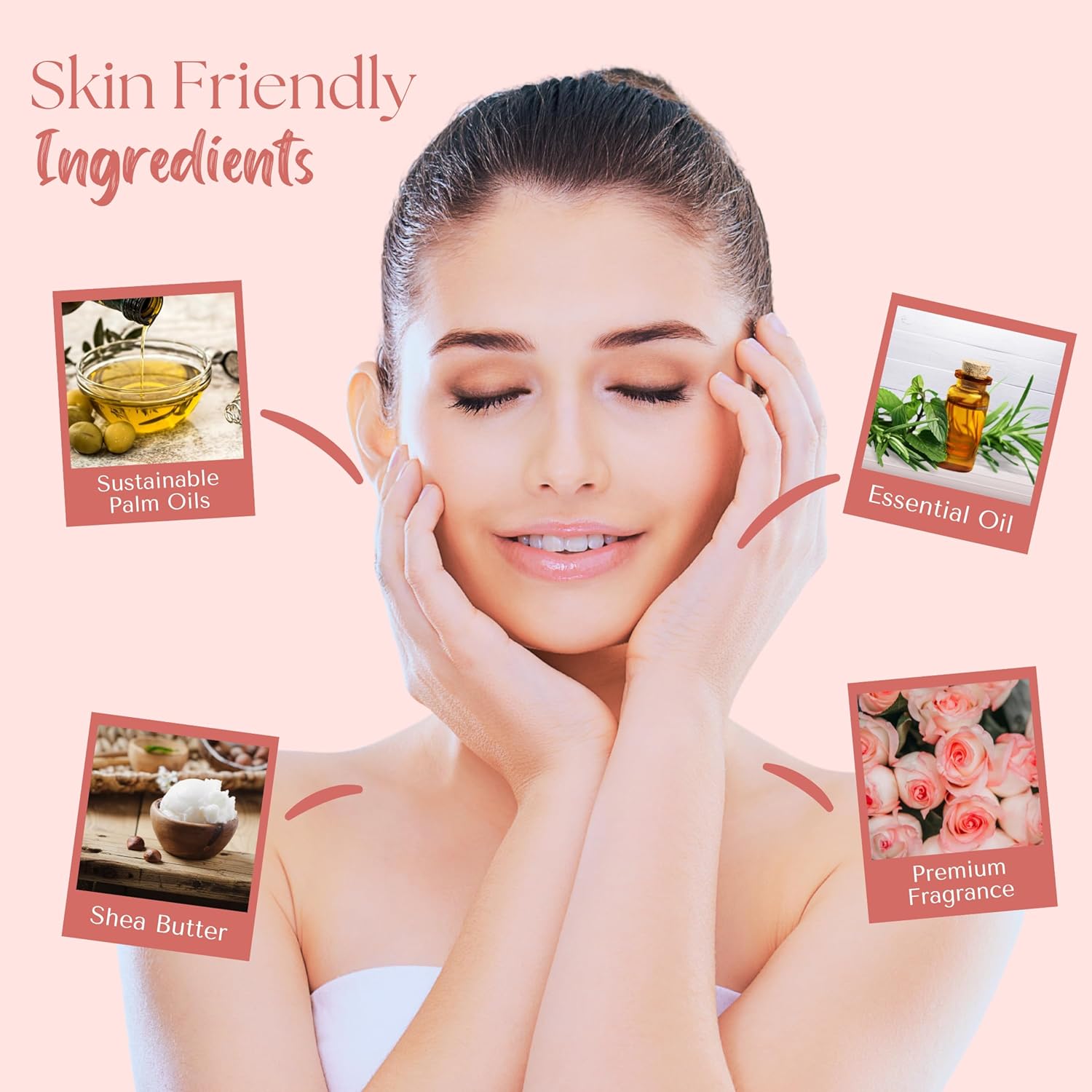 English Rose Soap Bars - (7 Oz Bars)