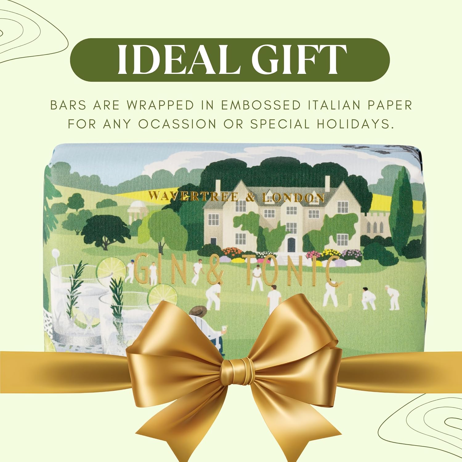 Gin & Tonic Soap Bar (7 Oz Bar)