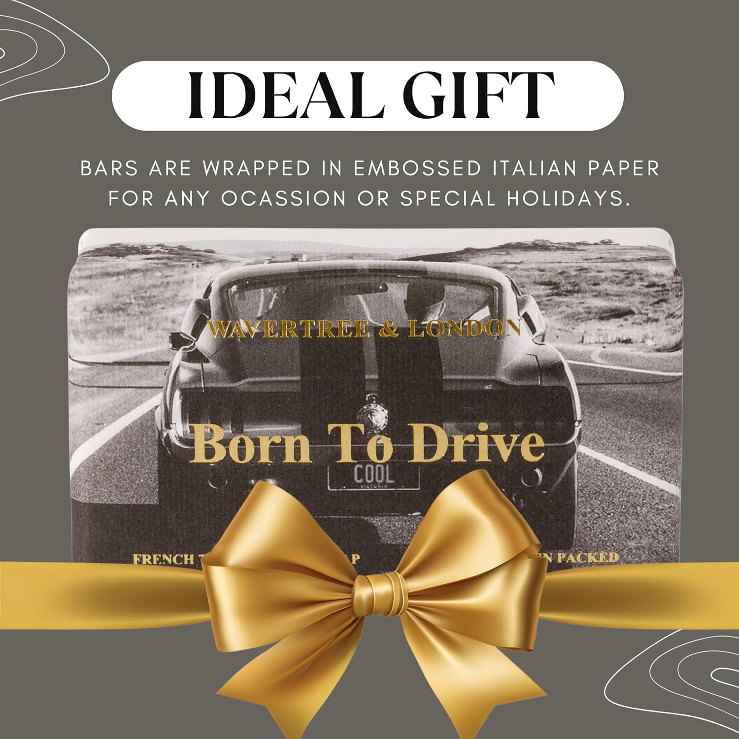 Born to Drive Soap Bar (7 Oz Bar)