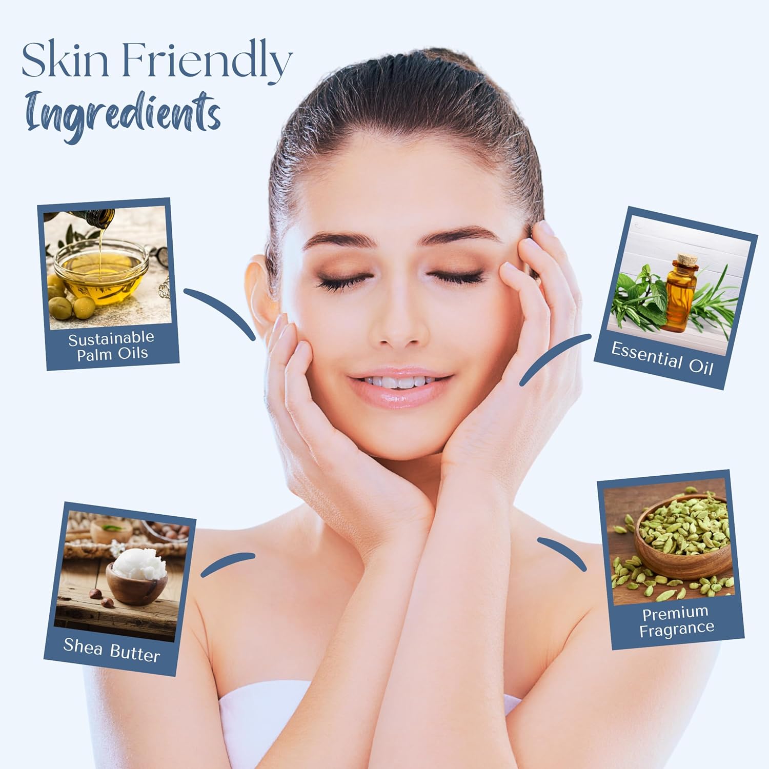 Santal & Cardamon - All Natural Soap Bars (2 Bars, 7 Oz)