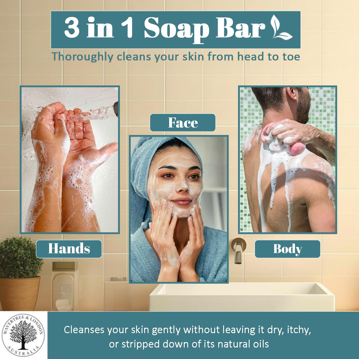 Wavertree & London Beach (2 Bars) - Australian Natural Soap