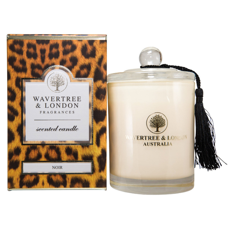 Wavertree & London Soy Wax Scented Candle - Noir - Australian Natural Soap