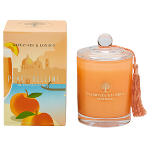 Wavertree & London Soy candle  - Peach Bellini - Australian Natural Soap