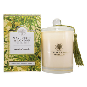 Wavertree & London Soy Candle - Lemongrass - Australian Natural Soap