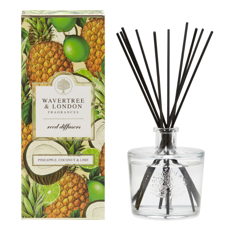 Wavertree and London Diffuser - Pineapple Coconut & Lime - Australian Natural Soap
