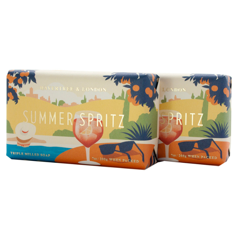 Wavertree & London Summer Spritz Soap (2 Bars) - Australian Natural Soap