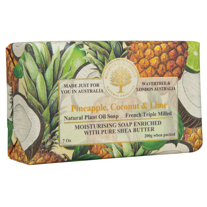 Pineapple, Coconut and Lime soap bar (1) - Australian Natural Soap
