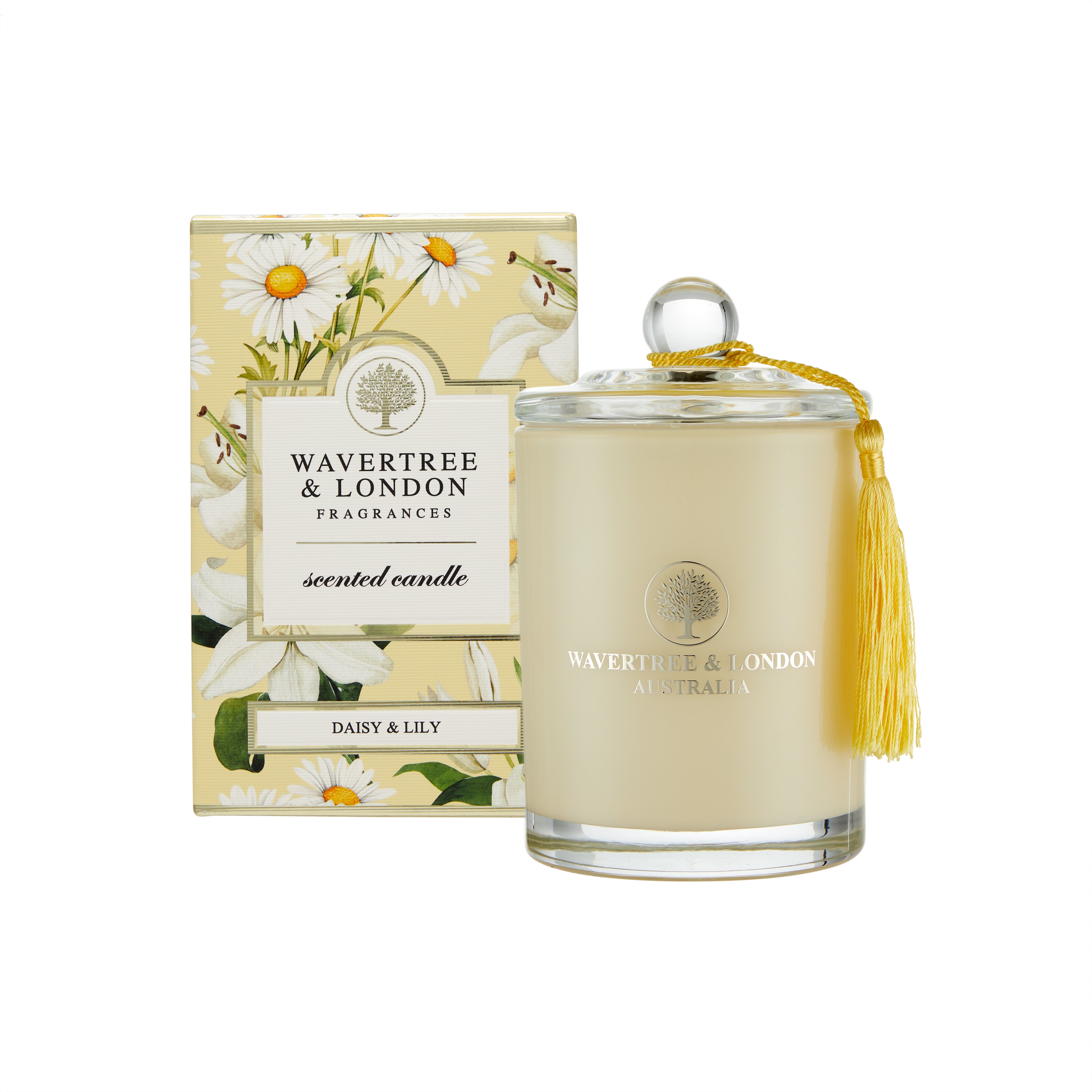 Daisy & Lily Wax candle (330g/11.66 oz, 60 Hours Burn Time) (Copy) (Copy)