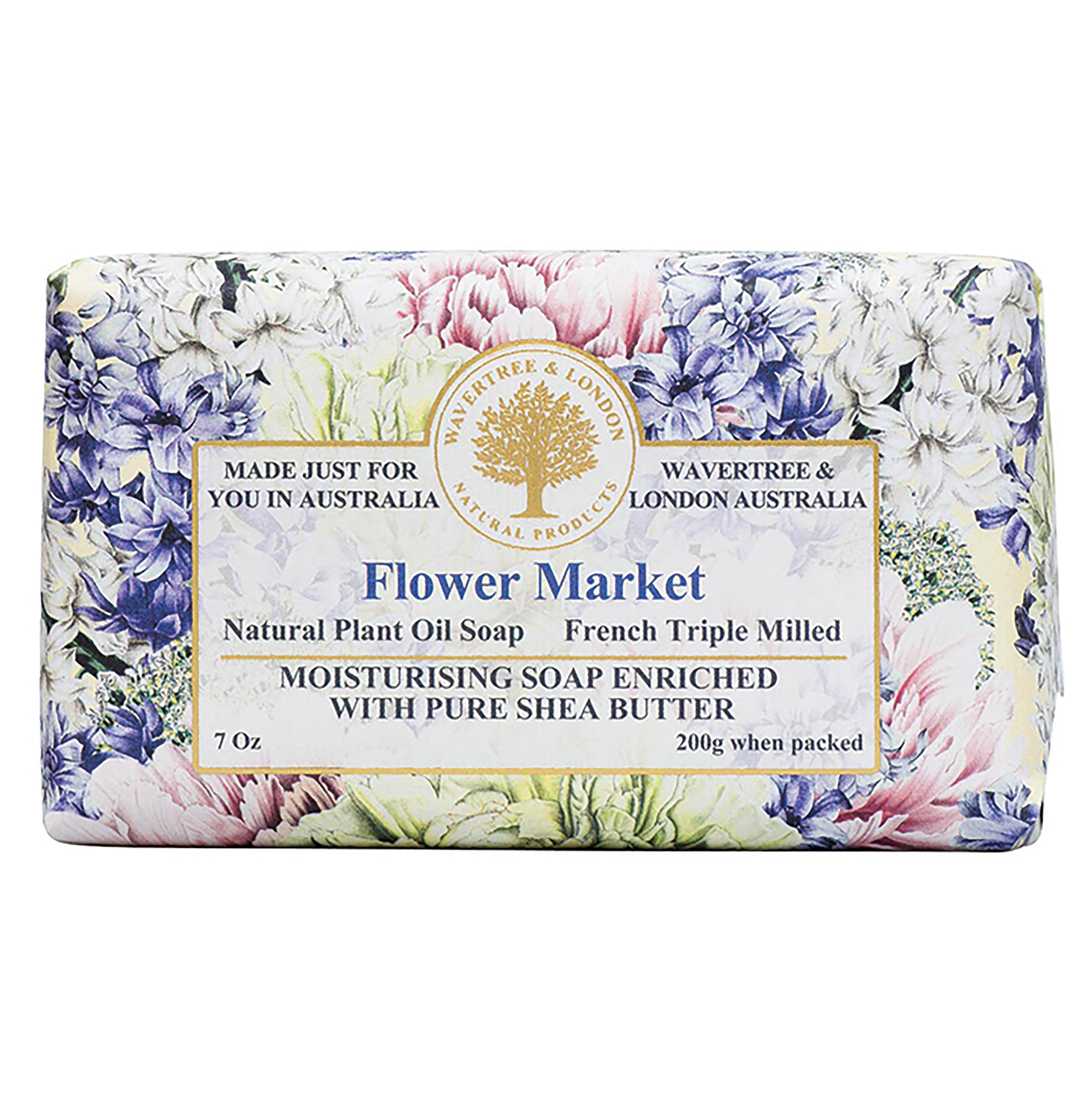 Flower Market Natural floral scented soap bar