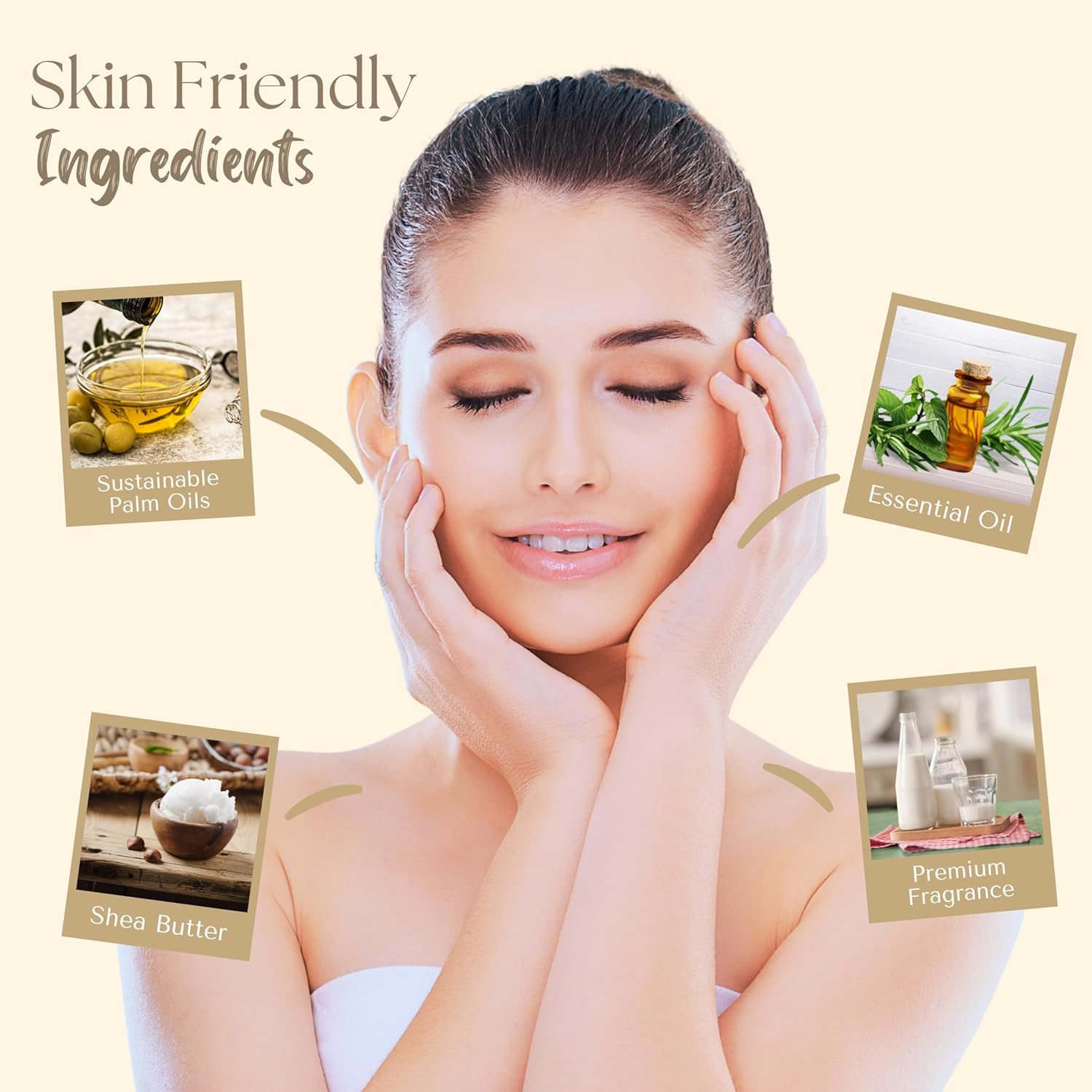 Goat milk natural scented non toxic soap bar