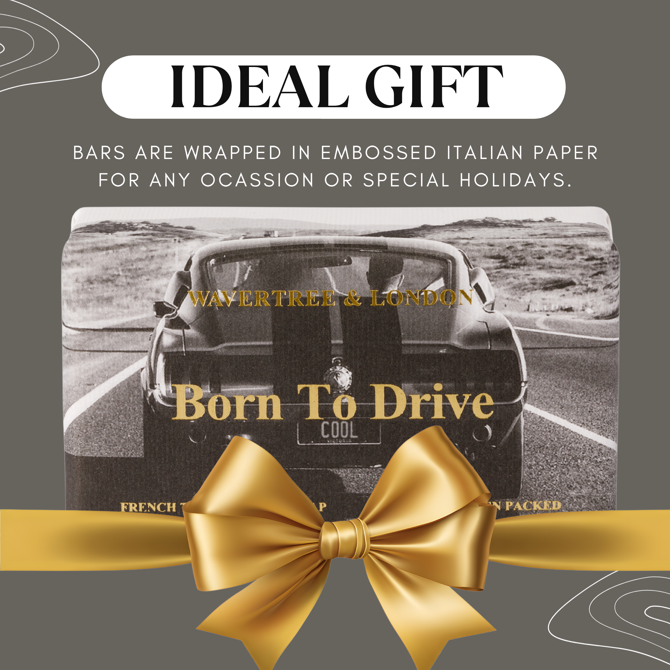 Born to Drive Soap Bar (7 Oz Bar)