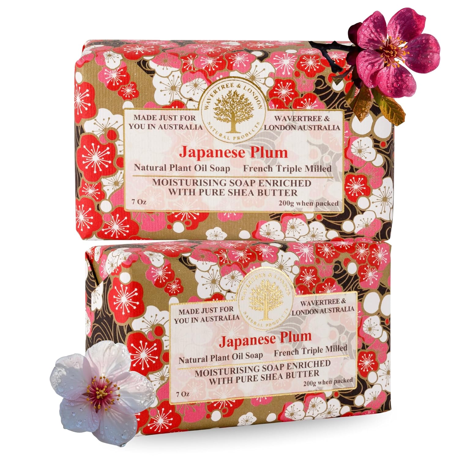 Japanese Plum soap pack