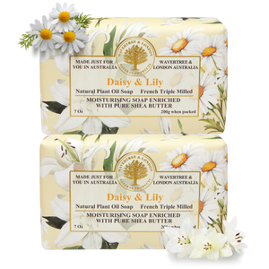 Daisy & Lily Soap Bar (Single Bar, 7 Oz)