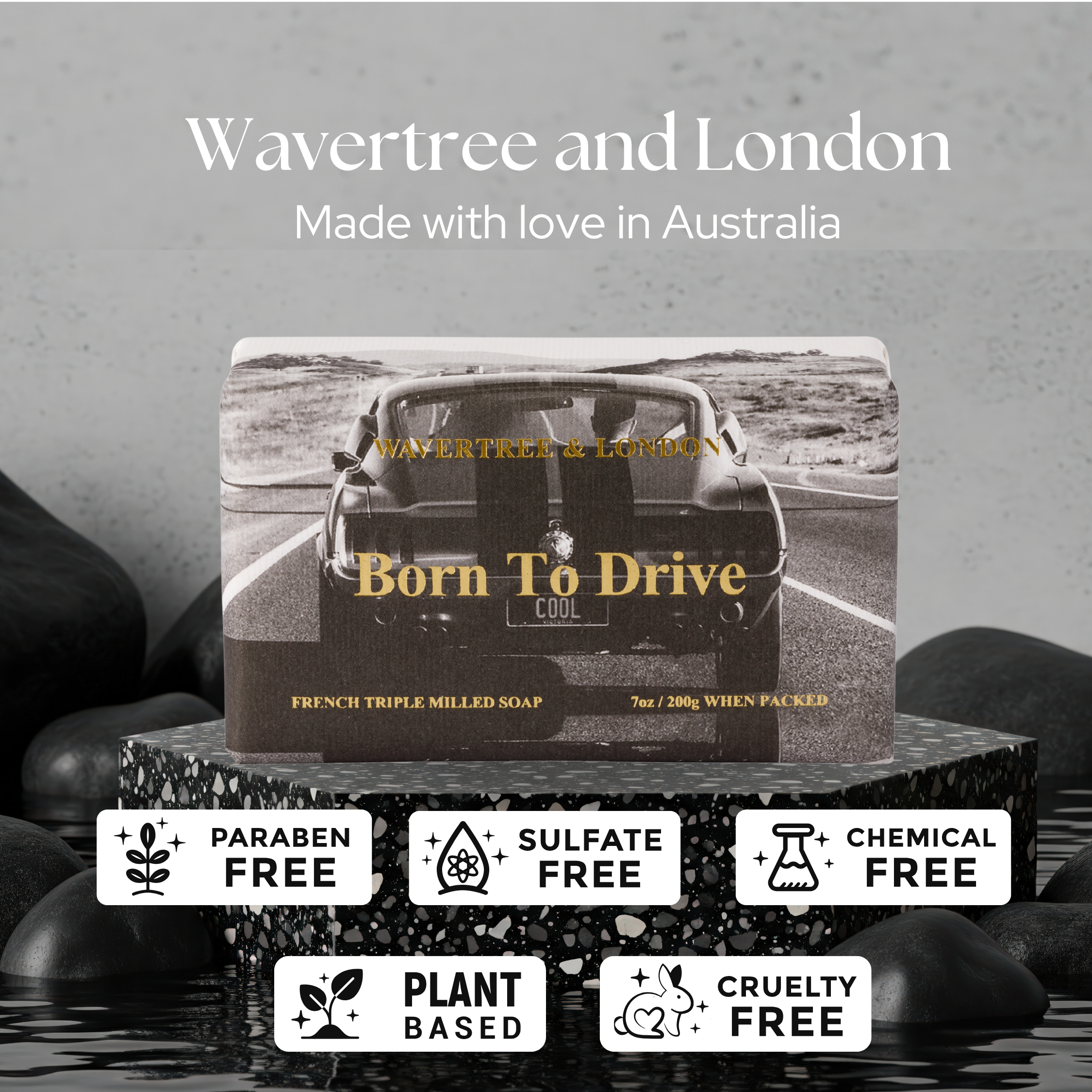 Born to Drive Soap Bar (7 Oz Bar)