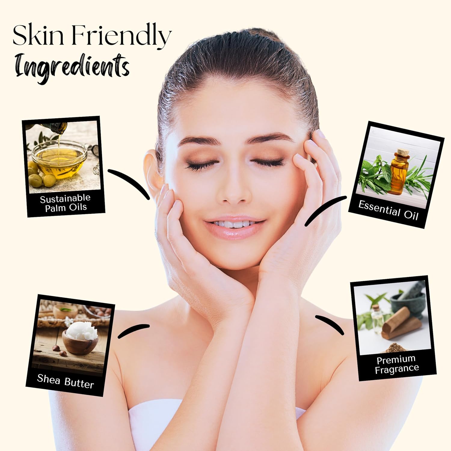 Noir scented moisturizing chemical free natural soap