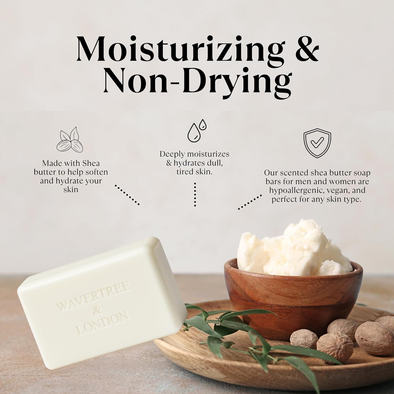 Noir scented moisturizing natural soap