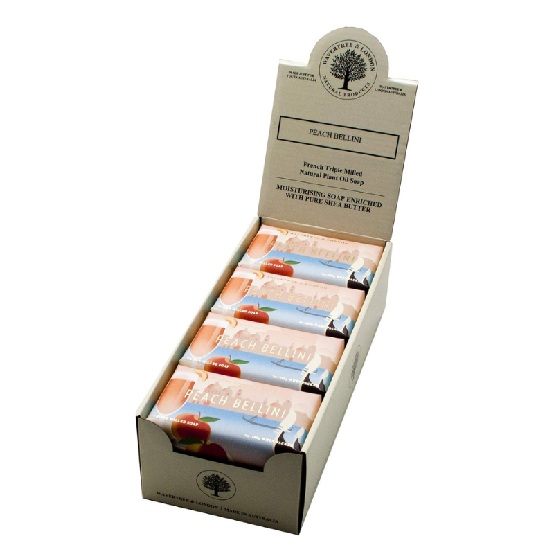 Peach Bellini Soap (8 bars) - Australian Natural Soap