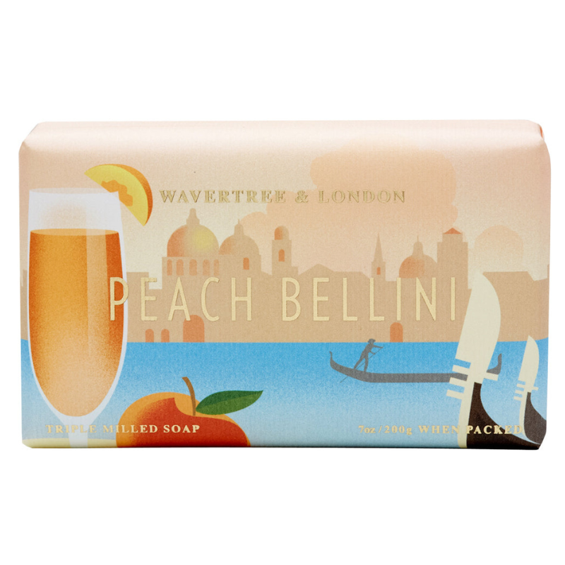 Peach Bellini soap bar (1 bar) - Australian Natural Soap