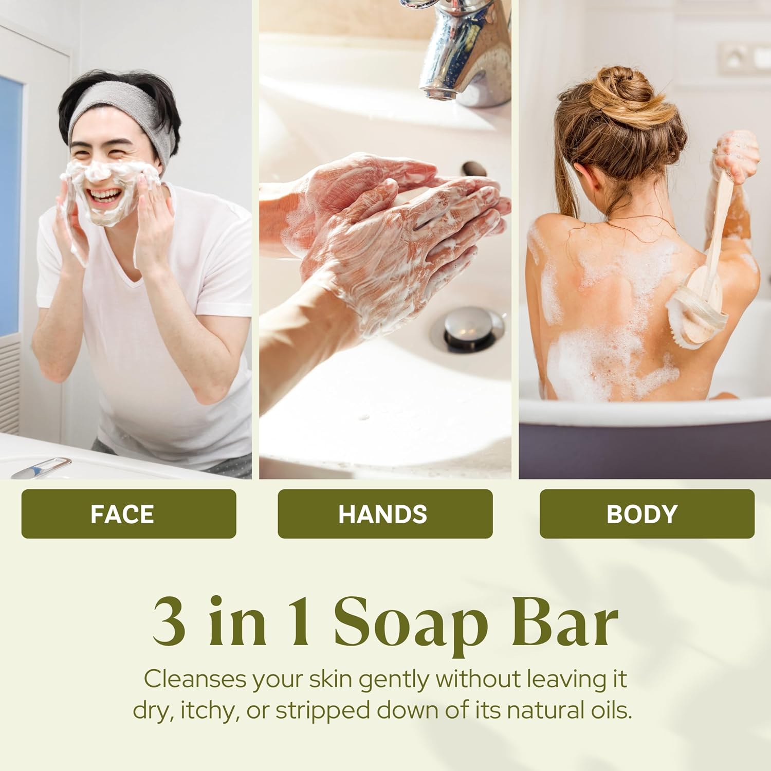 Pineapple coconut and lime natural body soap bar