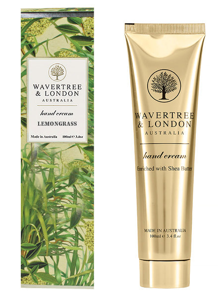 Hand Cream in box - Lemongrass and Lemon Myrtle