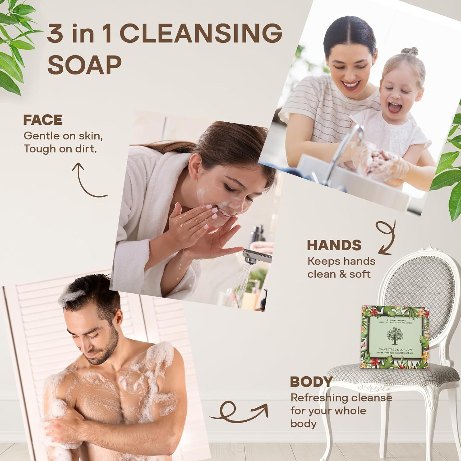 Wavertree and london soap bar gift