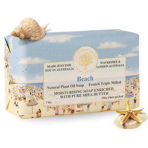 beach natural soap bar