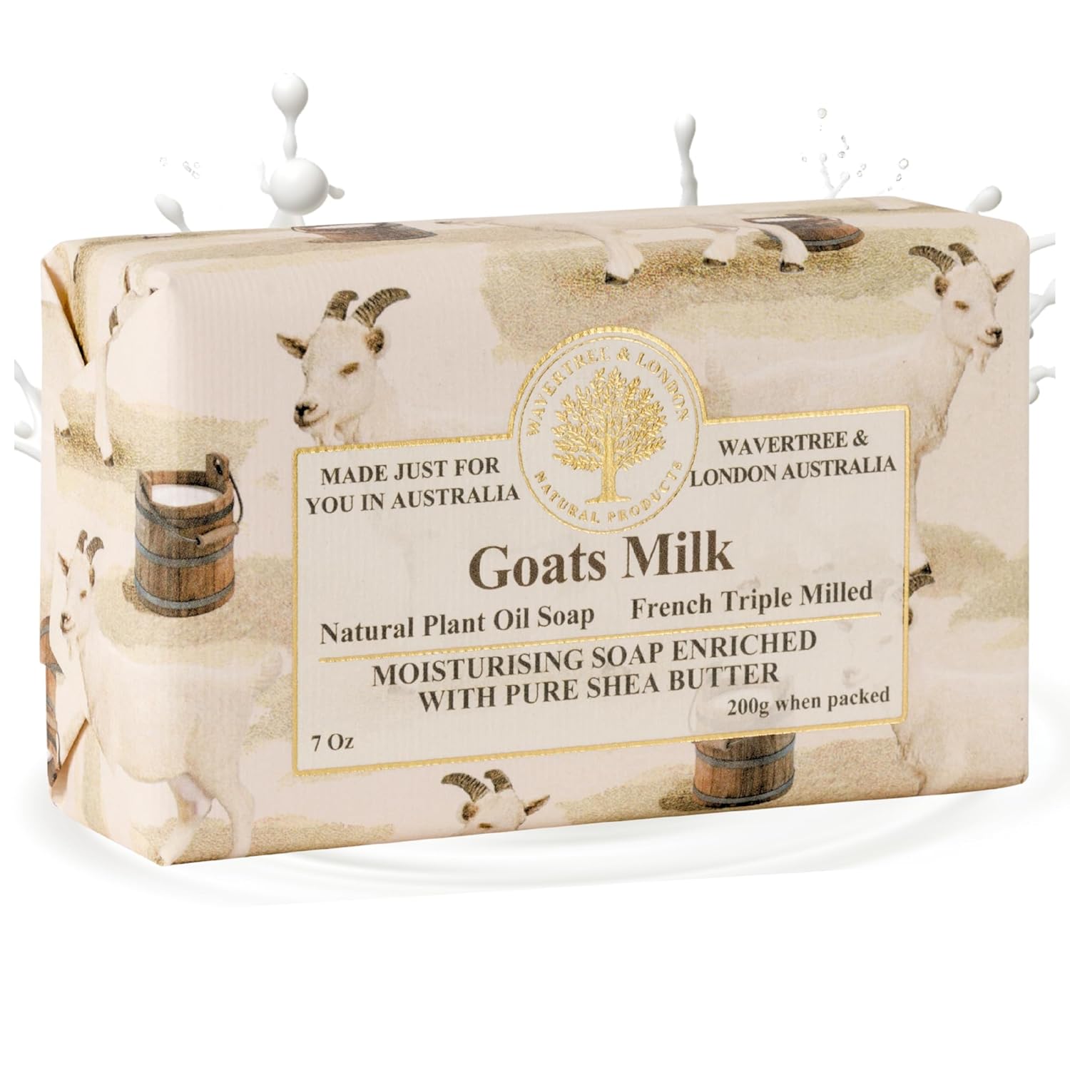 goats milk natural soap bar