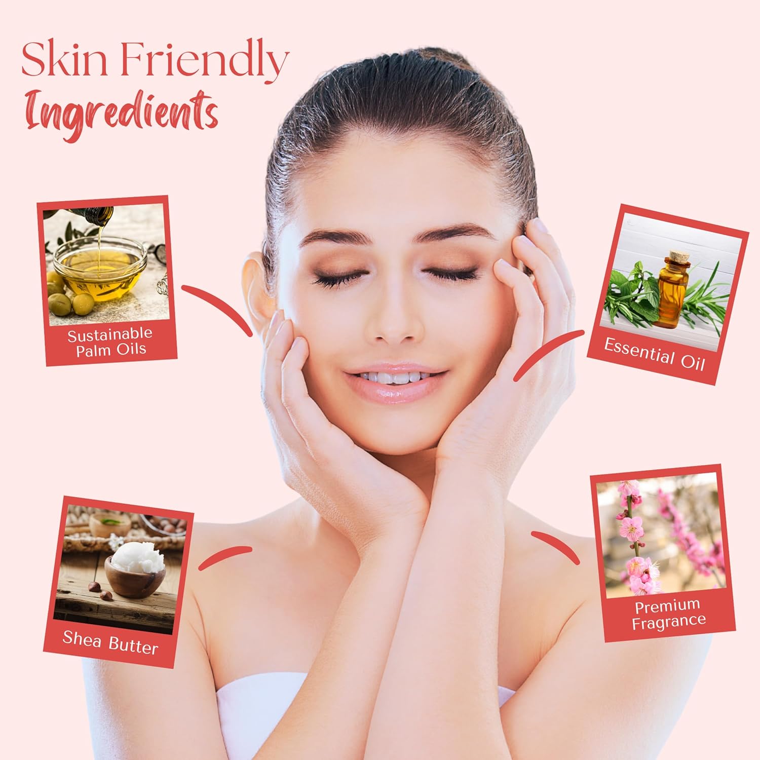 japanese plum flower scented natural moisturizing soap bar