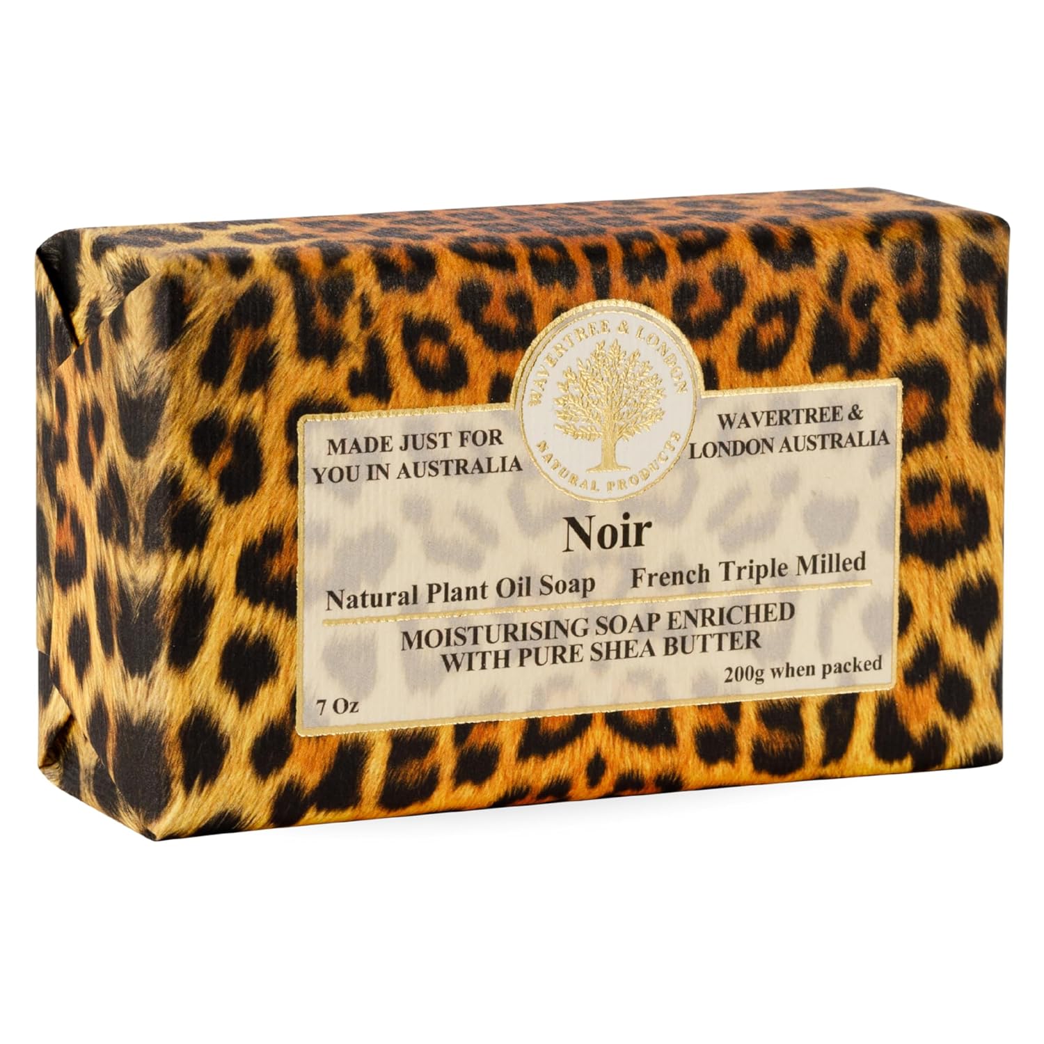 noir natural soap bar