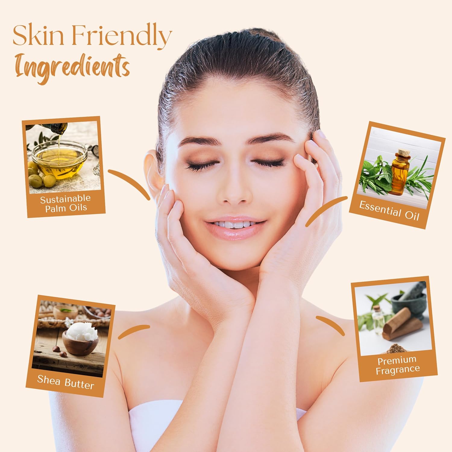 sandalwood and patchouli natural skin friendly soap bar