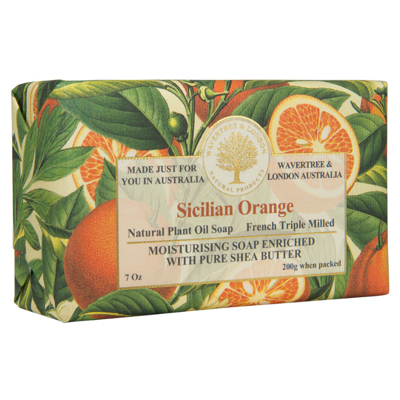 Sicilian Orange soap bar (1) - Australian Natural Soap