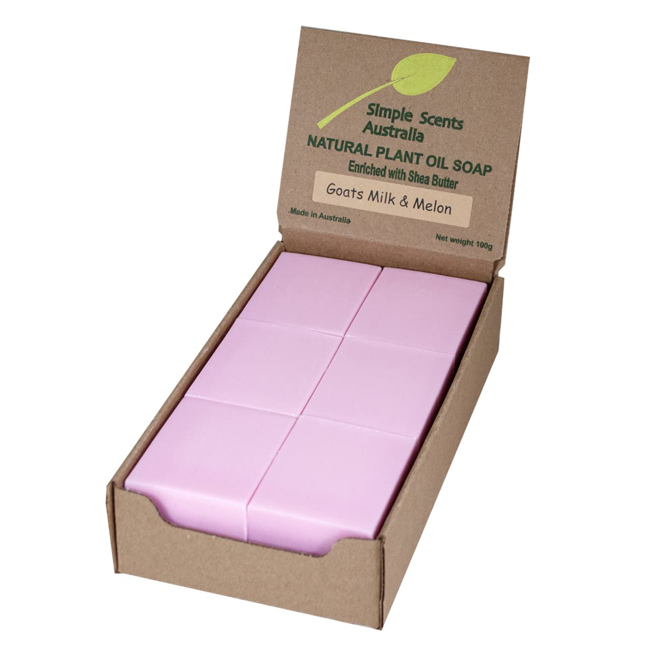 Wavertree & London Goats Milk and Melon Natural Soap (12 Bars) - Australian Natural Soap