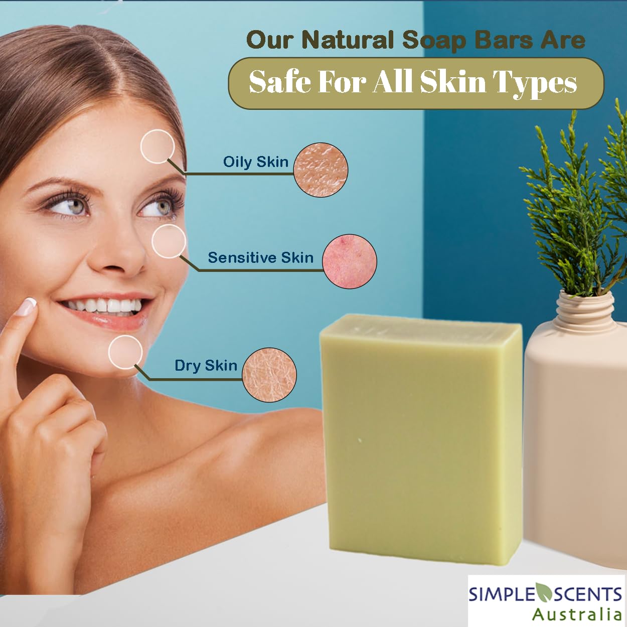 French Pear Soap Bars (3.5 Oz Bars)