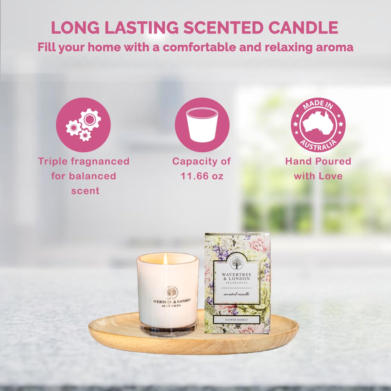 Wavertree & London Soy candle - Flower Market