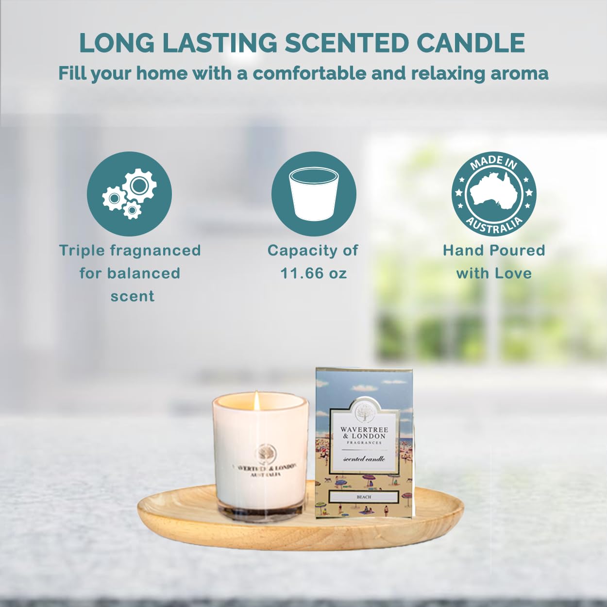 Wavertree & London Soy candle - Beach