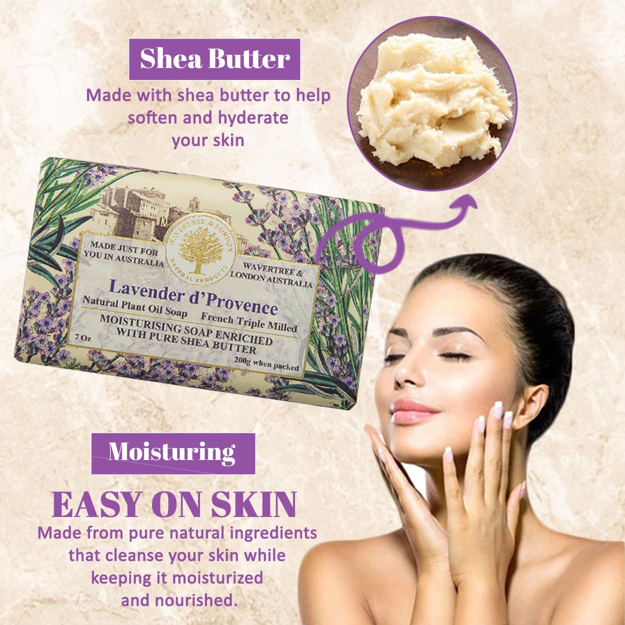 Lavender D'Provence soap bar (1)