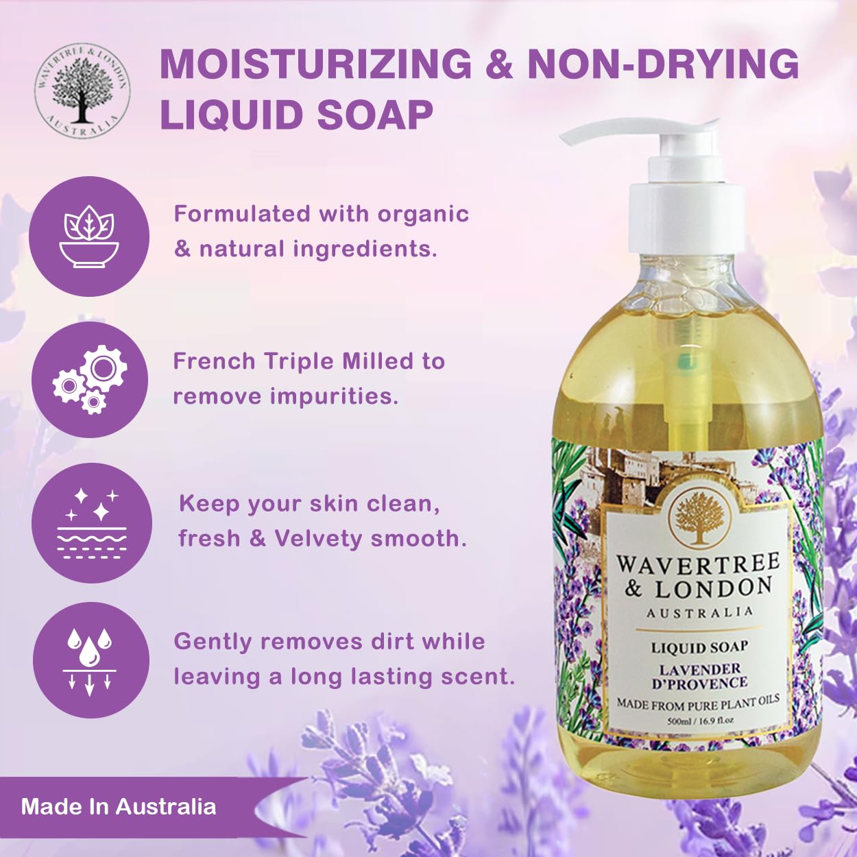 Lavender De Provence Liquid Soap