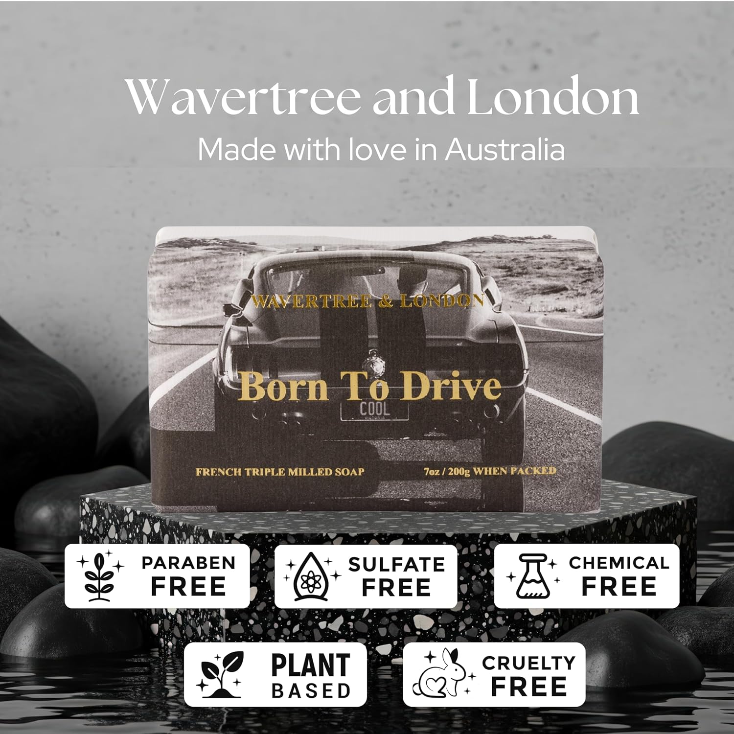 Born to Drive Soap Bar (7 Oz Bar)