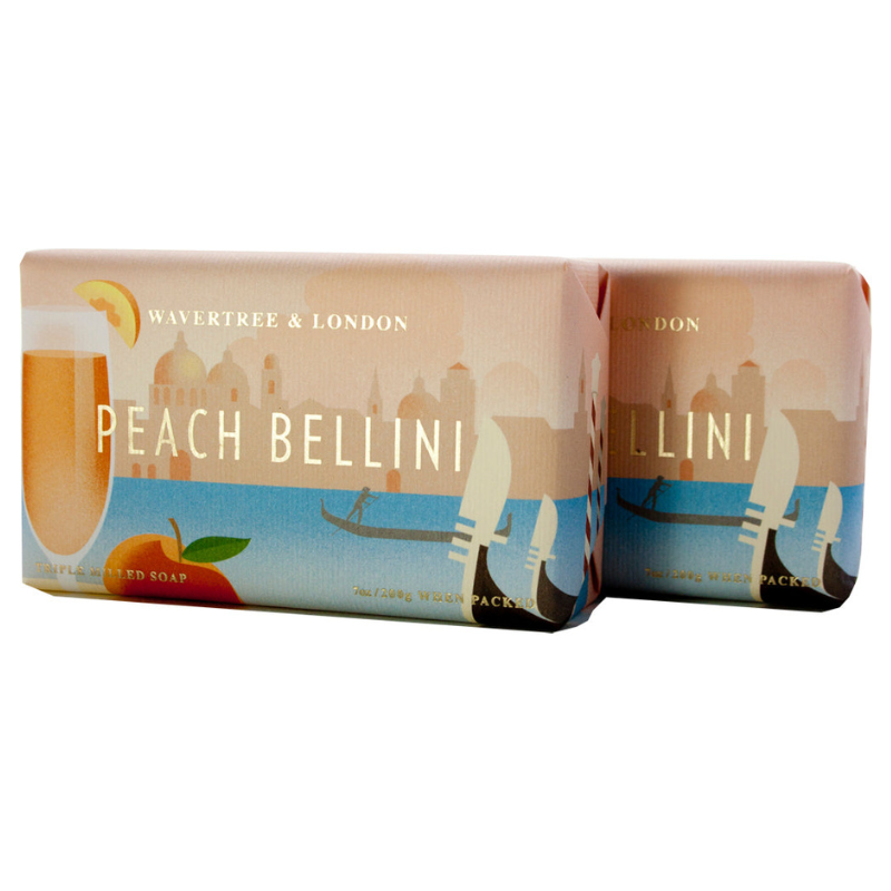 Wavertree & London Peach Bellini Soap ( 2 Bars)