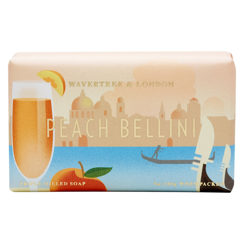 Peach Bellini soap bar (1)