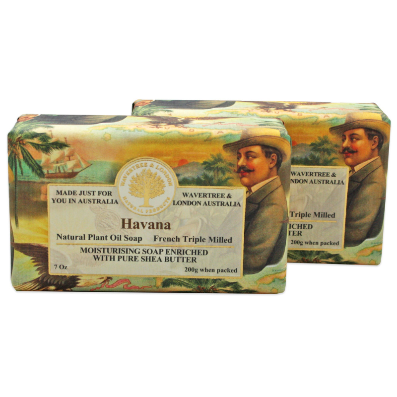 Wavertree & London Havana (2 Bars) - Australian Natural Soap