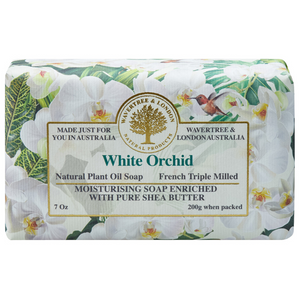 White Orchid soap bar (1) - Australian Natural Soap