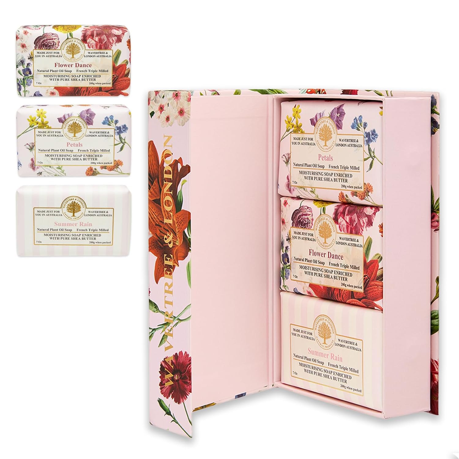 Flower dance soap bars gift et