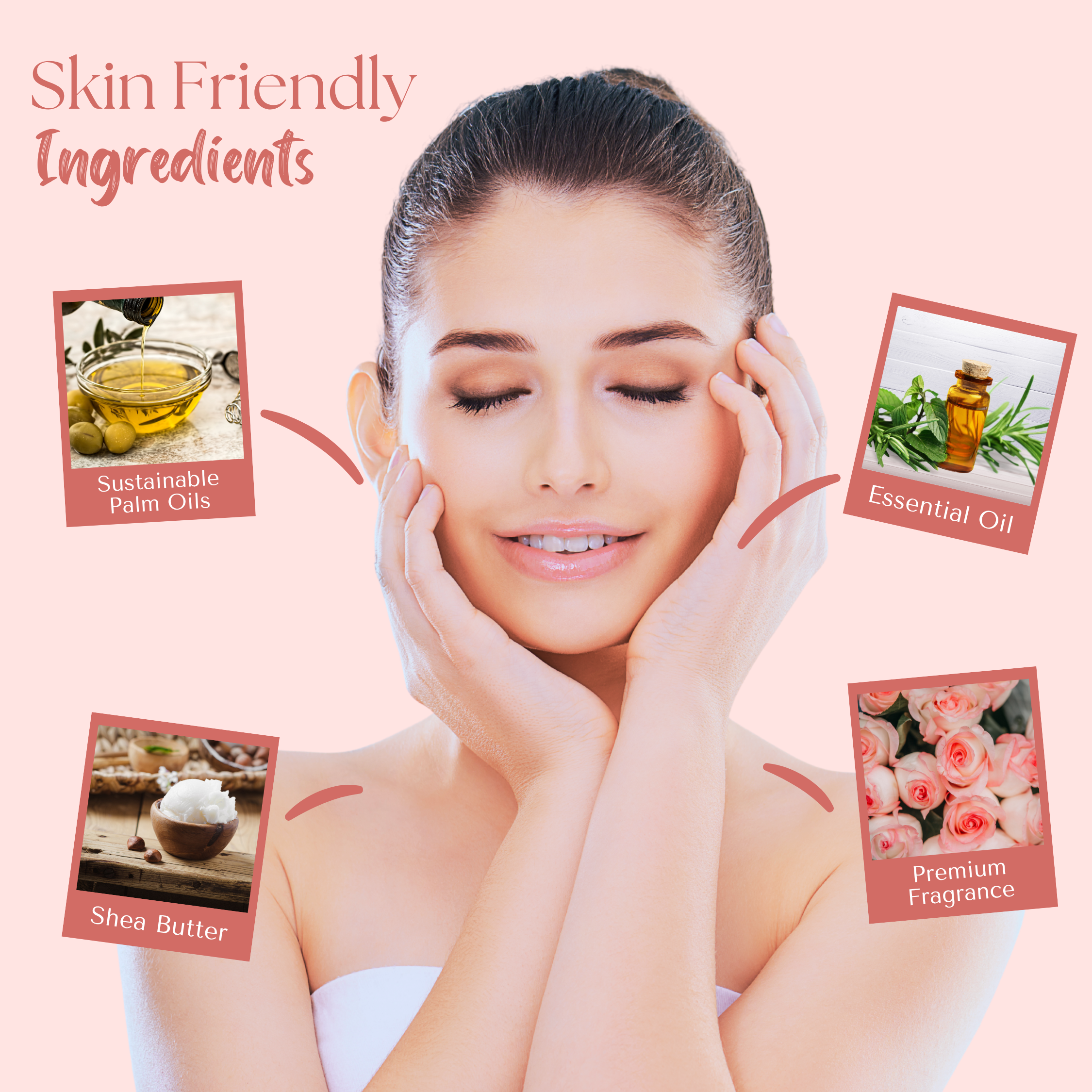 English Rose Soap Bars - (7 Oz Bars)