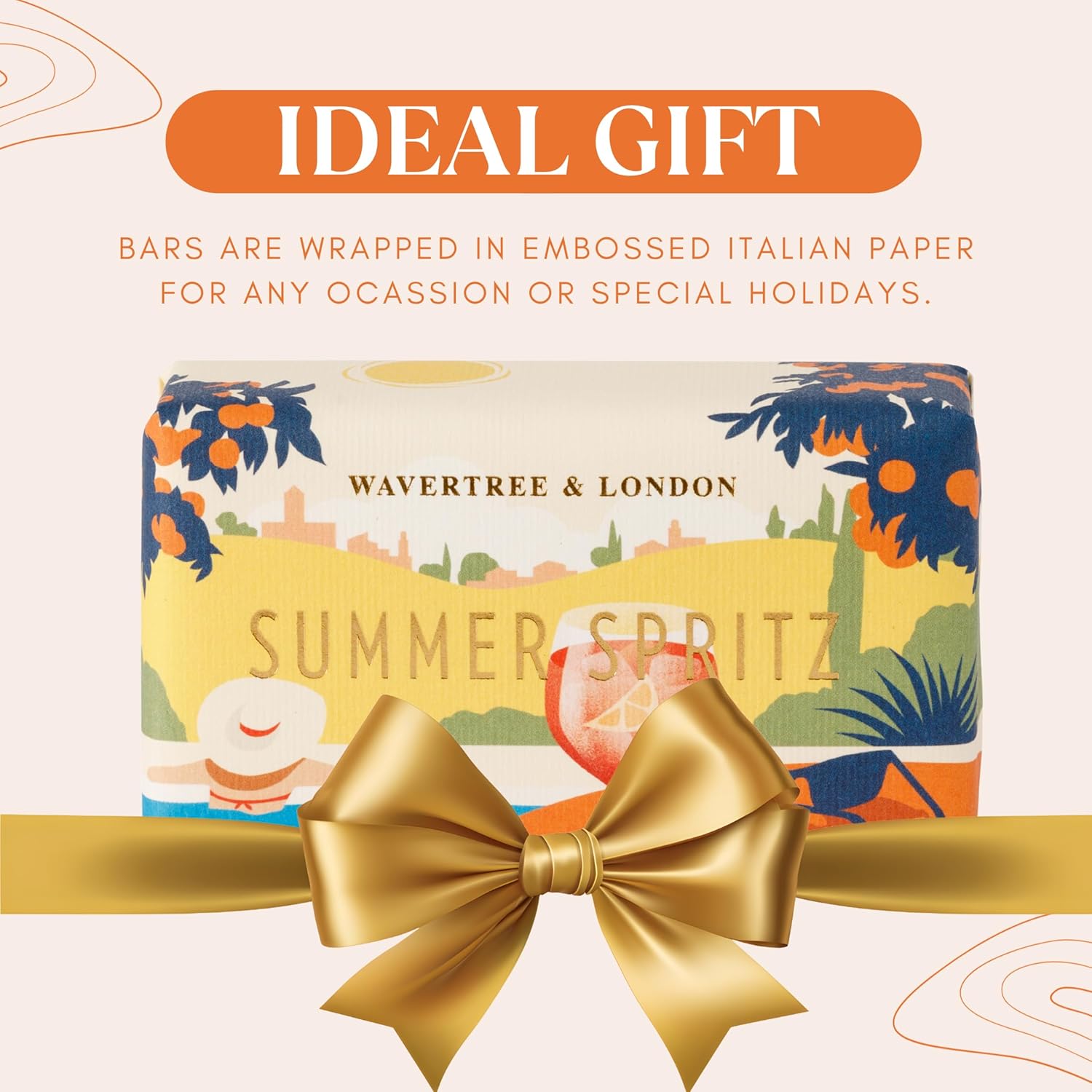 Natural soap bar gift idea