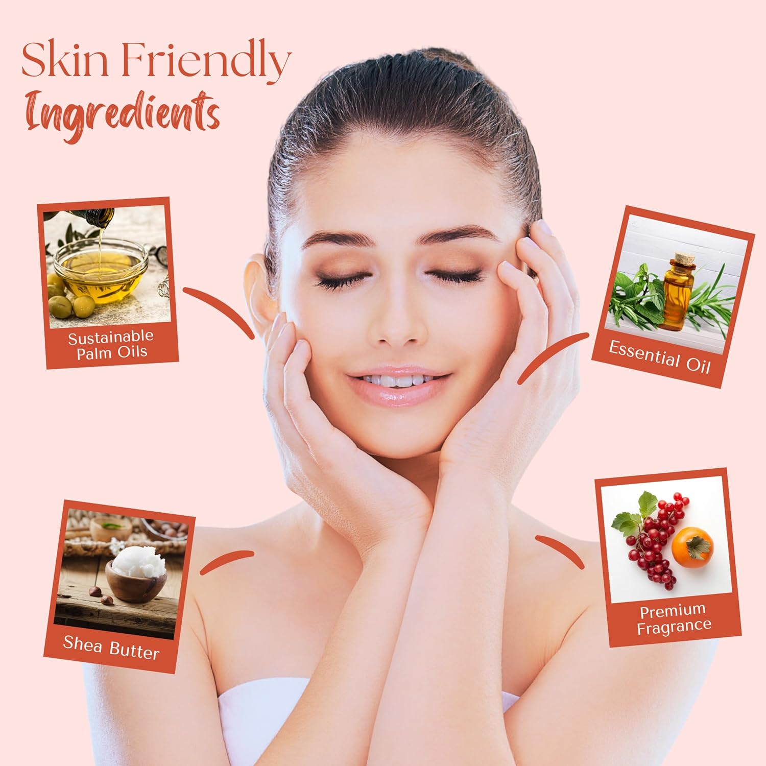 Skin friendly non toxic natural soap