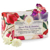 Sweet pea and jasmine natural soap bar
