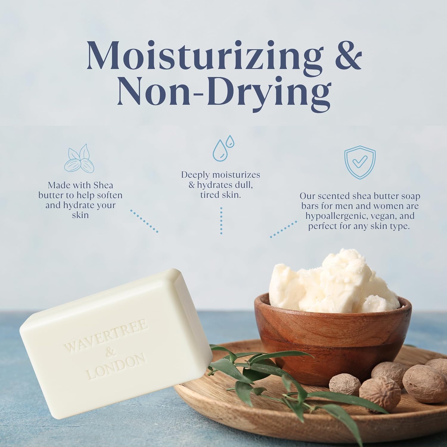 prosecco scented moisturizing soap bar