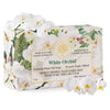 white orchid natural soap bar